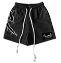CHASE THE BAG™ NYLON SHORTS – BLACK