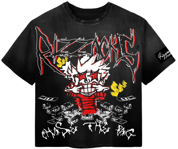 CHASE THE BAG TEE – BLACK